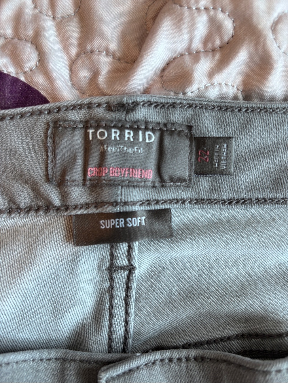 Torrid Super Soft Boyfriend Jean 22 - Picture 3 of 3